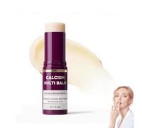Calcium Multi Balm, Multi-Action Collagen Balm Stick - Anti-Aging Moisturising Formula For Eyes, Face & Neck - Korean-Inspired Firming & Wrinkle-Reducing Care - Portable Skincare Stick (9g)