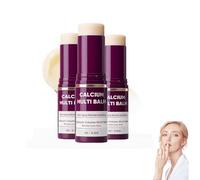 Calcium Multi Balm, Multi-Action Collagen Balm Stick - Anti-Aging Moisturising Formula For Eyes, Face & Neck - Korean-Inspired Firming & Wrinkle-Reducing Care - Portable Skincare Stick (27g)