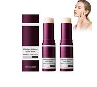 Calcium Multi Balm Stick 9 g x 2, Multi Balm Stick, Moisture Before Make-Up, Soothing Formula, Moisture and Firm Skin, Hydrate in a Hurry, for Home, Dorm, Travel