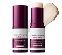 Calcium Multi Balm Stick, Anti-Aging Calcium Volume Multi Balm Stick for Face Eye Lip Neck, Moisture Calcium Balm Collagen Stick Deep Hydration for Dry Skin, Smooth Texture & Radiant Glow