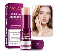 Calcium Multi Balm Stick, Calcium Volume Multi Balm,Collagen Moisturing Stick | Anti-aging, Hydrating, Firming Skin, Suitable for Eyes, Neck, Face