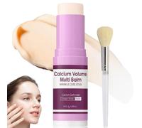 Calcium Multi Balm With Brushes,Calcium Volume Multi Balm,Wrinkle Core Balm,Collagen Moisturing Stick, Anti-Aging & Firming Skincare Sticks,Hydrating Skin For Eyes, Neck, Face, Fine Lines Care
