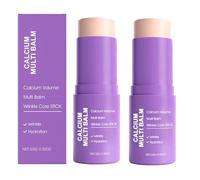 Calcium Multi Balm, Wrinkle Bounce Multi Balm Stick, Crow's Feet, Eyebags, Saggy Eyes, Wrikles, for Overall Skin-Aging in the Eye Are (2pcs)