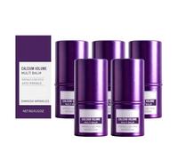 Calcium Volume Hydrating Multi Balm Stick - Anti-Aging Daily Skincare Cream for Face, Eyes, Neck & Lips, Collagen Moisturizing Stick to Reduce Wrinkles, Nourishing Portable Solid Cream (5)