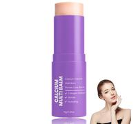 Calcium Volume Multi Balm | 3-In-1 calcium Multi Balm Stick | Collagen Moisturing Stick,Anti-Aging & Firming Skin & Moisturizing for Eyes & Neck and Face (1)