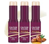 Calcium Volume Multi Balm - 3 Pack Calcium Multi Balm Stick - Collagen Stick for Face,Eyes and Neck Skin - Collagen Balm Stick with Vitamin D & Shea Butter,Intensive Hydration for Dry Skin Care