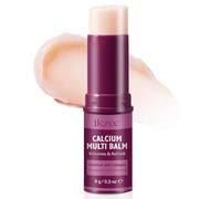 Calcium Volume Multi Balm, Anti Wrinkle Collagen Moisturing Stick, Wrinkle Core Stick, Anti-Aging Firming Face, Hydrating Skin, Almond & Vitamin E for Lip Balm Eye Cream Neck (1PCS)