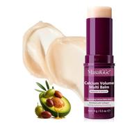 Calcium Volume Multi Balm, Korean Collagen Moisturing Stick - Anti-Aging Firming, Collagen & Calcium, Wrinkle Core Repair & Intense Hydration, Moisturising Glow Balm for Face, Eyes, Neck(1PCS)
