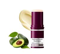 Calcium Volume Multi Balm Stick, 2026 New Korean Collagen Moisturing Stick, Calcium Multi Balm Anti-aging Sagging Wrinkles Hydrating, Almond & Vitamin E, Suitable for Eyes Face Neck (1Pcs)