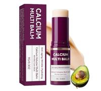 Calcium Volume Multi Balm, Wrinkle-Smoothing, Firming, Skin-Tightening, Intensive Hydration for Dry Skin Care, Calcium Repair Balm, Korean Collagen Moisturing Stick, Suitable for Eyes, Neck, Face