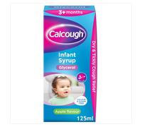 Calcough Infant Syrup 125ml (Apple Flavour)