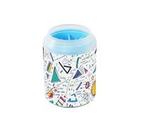 Calculate Math Reusable Paw Cleaning Cup Silicone Brush Soft Pets Supplies and Accessories for Dogs Cats