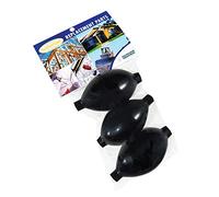 Calculated Industries 1103 AirShim Inflation Bulbs Value Pack - 3 Genuine Air Shim Rubber Inflation Pump Bulbs | Black, 3 ¼ inch Long | Universal-Fit Replacements or Spares for Most Brands | 3-Pack