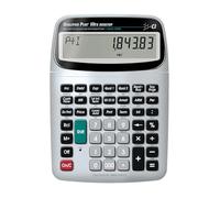 Calculated Industries Qualifier Plus IIIFX-Desktop - calculators (Desktop, Battery, Financial calculator, Silver, Buttons, CR-2032)