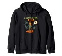 Calculated Risk Poker Mindset Zip Hoodie