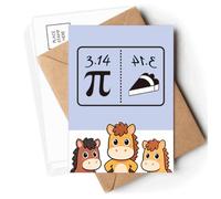 Calculation Content Guopai Mathematics Postcards Envelopes Cards Mailing Year Horse