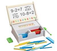 Calculation Toys - Educational Wooden Learning Game With Counting Board Beads, Math Teaching Toys For | For Development Lighting Birthday Activities Christmas Classroom Kindergarten