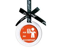 Calculator Accounting Data Job Ornament Charm Aromatherapy Pendant Charm