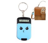 Calculator for Kids, Electronic Pocket-Sized Key Ring Calculator - Candy-Colored Mini Digits, Cute and Functional Key Chain