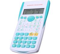 calculator, Portable Multifunctional cientifica for Mathematics Teaching Students Function Display Calculator(Sky Blue)