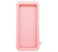 Calculator Silicone Cover Case For Texas-Instruments For TI-84 Plus For CE, Custom Fit And Scratch-Resistant Design For TI Models(Pink)