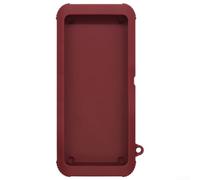 Calculator Silicone Cover Case For Texas-Instruments For TI-84 Plus For CE, Custom Fit And Scratch-Resistant Design For TI Models(Red wine)