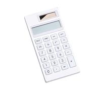 calculator， Solar Powered 12 Digit Display Calculator - Portable Handheld Electronic for Students and Accounting Professionals