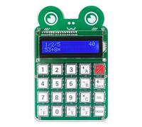 Calculator Soldering Kit, 6-Digit Math Practice Game with Addition, Subtraction, Multiplication & Division, Educational Soldering Projects for School Learning Electronics