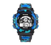 Calculator Watch Kid Electronic Outdoor Watches Sports Child/Boy's Multifunction Watch Kid's Watch Digital Watch for Girls 11-15 (Blue, One Size)