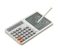 Calculator with Notepad, Home Offices Math Tool, Large Display with Handwriting Draft Board, Eye-Friendly Screen for Students, Business, Adults, School Tasks, and Everyday Calculations