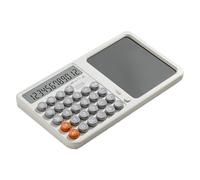 Calculator Writing Pad, Large Display Tool, Handwriting Board for Business School Home Office Adults Kids Draft Notes Memo Math Practice Quick Sketch Budget Planning Portable