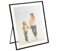 Calculs Black Floating Frame Vertical Shelf Picture Frame Tabletop Black Sign Photobooth Place Card/Menu Holder for Wedding, Party, Ceremony or Home Décor