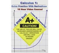 Calculus 1: Extra Practice With Derivatives (3pc) [DVD] [Region 1] [NTSC] [US Import]