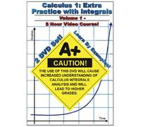 Calculus 1: Extra Practice With Integrals 1 (2pc) [DVD] [Region 1] [NTSC] [US Import]
