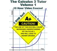 Calculus 3 V.1 10 Hour Course [DVD] [Region 1] [US Import] [NTSC]