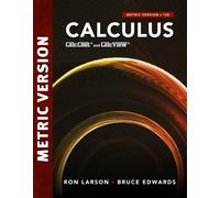 Calculus, International Metric Edition