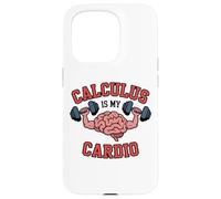 CALCULUS IS MY CARDIO Brain Lifting Weights Workout Gym Case for iPhone 15 Pro