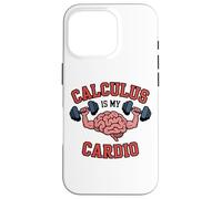 CALCULUS IS MY CARDIO Brain Lifting Weights Workout Gym Case for iPhone 16 Pro