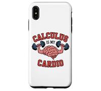CALCULUS IS MY CARDIO Brain Lifting Weights Workout Gym Case for iPhone XS Max