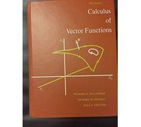 Calculus of Vector Functions