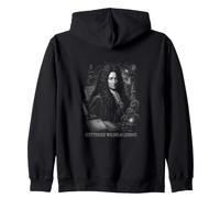 Calculus Philosophy Gottfried Wilhelm Leibniz Zip Hoodie