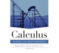 Calculus: Single and Multivariable