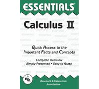 Calculus: v.2 (Essential Series)