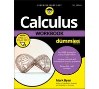 Calculus Workbook For Dummies with Online Practice
