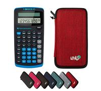 CALCUSO Basic Set Red with Calculator TI-30 ECO RS