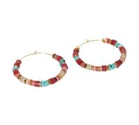 Calcutta Earrings Pink one size