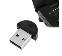 Caldamn Mini Mic USB Microphone Usb Mic for PC, 360° Omnidirectional Studio Speech Audio MIC Adapter Portable Plug-and-play Driver-free Desktop and Laptop Microphones for Computer