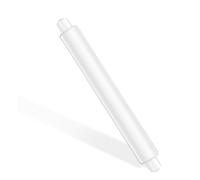 Caldarax 1 Pack 4W S15s LED Light Bulbs 221mm, Warm White 2700K LED S15 Strip Tube Light Bulb 40W S15 Shaver Bulb Replacement, T25 Tubular Lamp for Mirror, Bathroom, Cabinet, Non-Dimmable