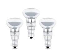 Caldarax 3 Pack R39 E14 30W Lava Lamp Bulbs, Dimmable Reflector Bulbs, Warm White 2700K, 300LM, AC 220V-240V, for Lava Lamps, Spotlights, Glitter and Rocket Lamps