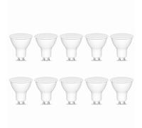 Caldarax 7W GU10 LED Bulbs Natural White 4000K 600LM, 50W Halogen Spotlight Equivalent, AC 220-240V, 120° Beam Angle, Energy Saving GU10 LED Light Bulbs, Non Dimmable, Pack of 10